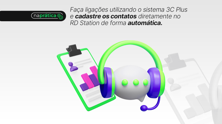 Confira, na prática, qual a melhor forma de sincronizar dados cadastrais entre 3C Plus e RD Station, utilizando integração de sistemas feita pela FiqOn.